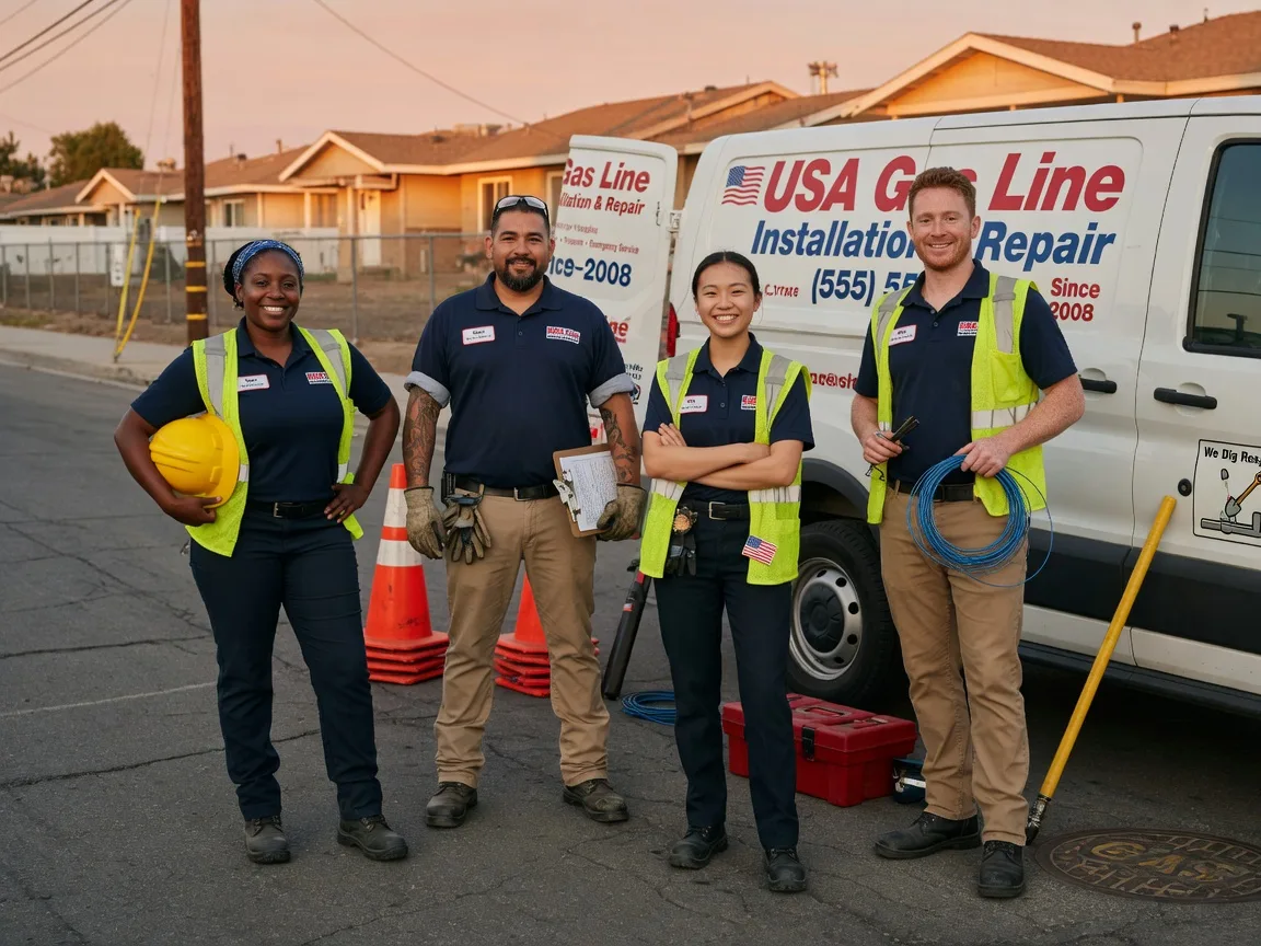 Gas Line Installation company in Midway, TX